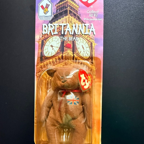 Ty Beanie Babies Maple, Britannia, Erin, and Glory Bears - Picture 3 of 5